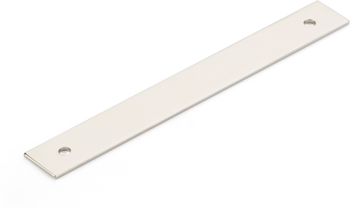 Pub House Backplate for Pull, Polished Nickel, 5'' cc 5105B-PN