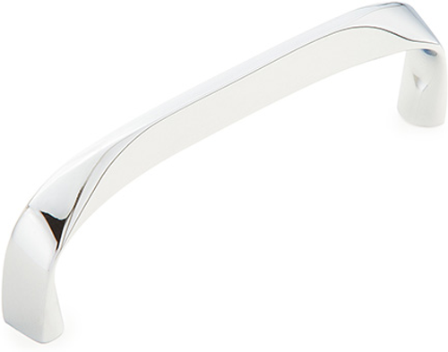 Italian Contemporary Pull, Polished Chrome, 4'' cc 511-26