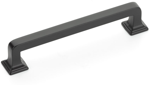 Menlo Park Pull, Matte Black, 5'' cc 523-MB
