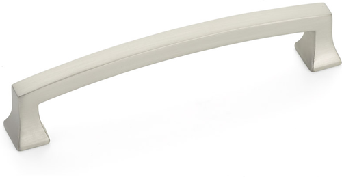 Menlo Park Pull, Arched, Satin Nickel, 5'' cc 527-15