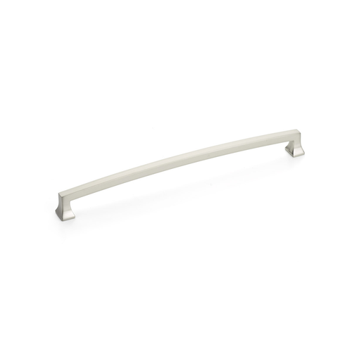 Menlo Park Pull, Arched, Brushed Nickel, 10'' cc 528-BN