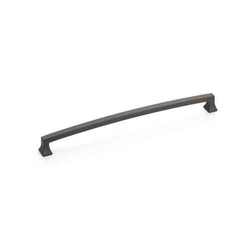 Menlo Park Pull, Arched, Ancient Bronze, 10'' cc 528-ABZ