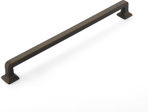 Menlo Park Appliance Pull, Ancient Bronze, 15'' cc 535-ABZ
