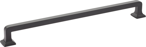 Menlo Park Appliance Pull, Matte Black, 15'' cc 535-MB