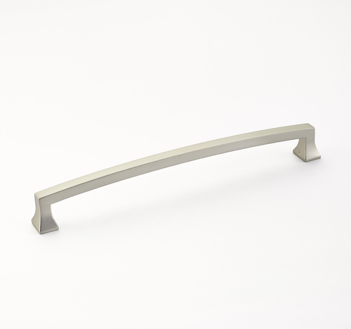 Menlo Park Pull, Arched, Satin Nickel, 8'' cc 540-15