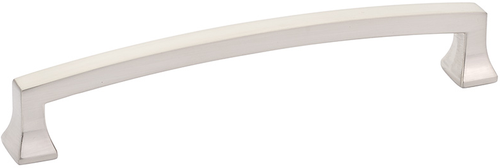 Menlo Park Pull, Arched, Brushed Nickel, 6'' cc 541-BN