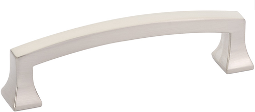 Menlo Park Pull, Arched, Brushed Nickel, 4'' cc 542-BN