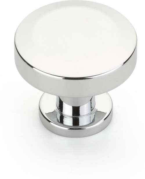 Heathrow Knob, Round, Polished Chrome, 1-1/4'' dia 550-26