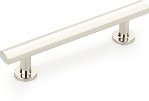 Heathrow Pull, Polished Nickel, 4'' cc 553-PN
