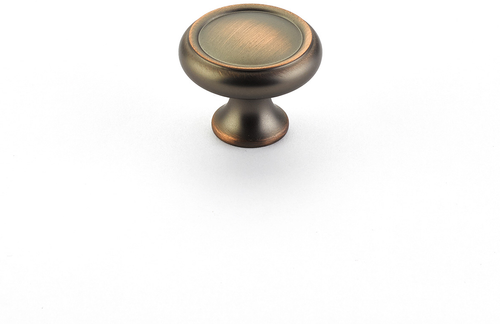 Country Knob, Round, Aurora Bronze, 1-1/4'' dia 711-AUB