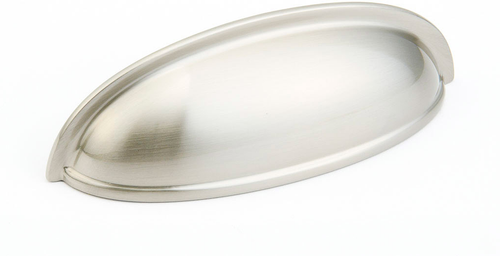 Traditional Cup Pull, Satin Nickel, 3'' cc 731-15