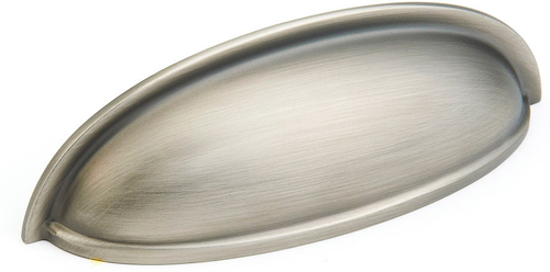 Traditional Cup Pull, Antique Nickel, 3'' cc 731-AN