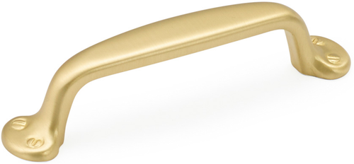 Country Pull, Satin Brass, 4'' cc 742-SB