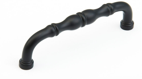 Colonial Pull, Flat Black, 4'' cc 747-FB