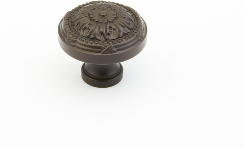 Versailles Knob, Round, Oil Rubbed Bronze, 1-1/4'' dia 751-10B