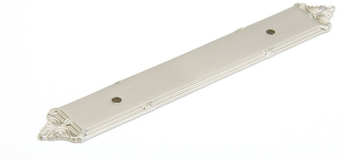 Versailles Backplate for Pull, Satin Nickel, 96 mm cc 763-15