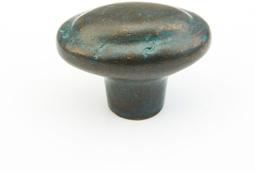 Mountain Knob, Oval, Verde Imperiale, 1-7/8'' dia 782-VI