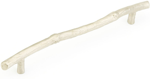 Mountain Appliance Pull, Twig, Antique Silver, 12'' cc 785-AS