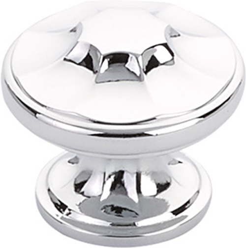 Empire Knob, Round, Polished Chrome, 1-3/8'' dia 876-26