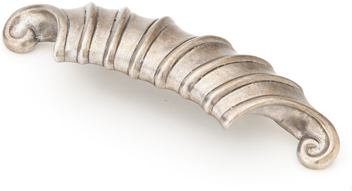 French Court Cup Pull, Monticello Silver, 2'' cc 915-MSL