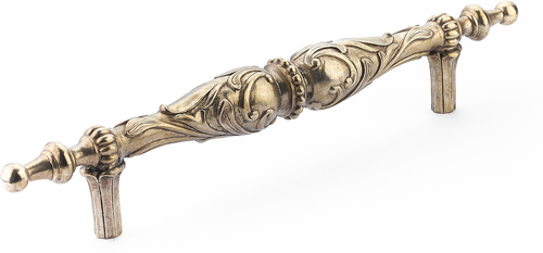 Cantata Pull, Monticello Silver, 12'' cc 998-MSL