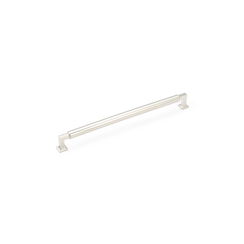 Haniburton Concealed Surface, Appliance Pull, Polished Nickel, 12'' cc CS482-PN