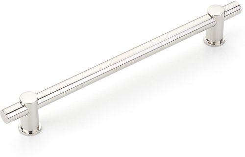 Foncé Bar Pull, NON-Adjustable, Polished Nickel, 8'' cc  428-PN