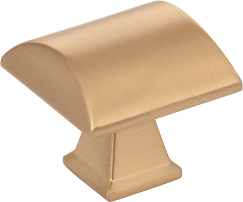 Roman 1-1/4'' Length Square Knob 944SBZ