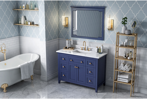 2nd Gen Chatham Vanities 40'' W x 1-1/2'' D x 34'' H Hale Blue Chatham mirror MIR2CHA-40-BL