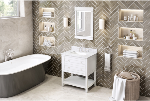 Astoria 30'' White Vanity VN2AST-30-WH-NT