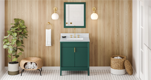 Theodora 30'' Forest Green Vanity VN2THE-30-GN-NT
