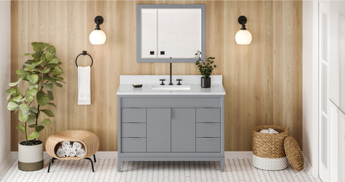 Theodora 48'' Grey Vanity VN2THE-48-GR-NT