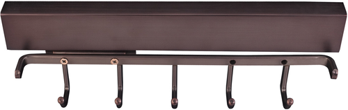 Tie, Belt, & Pant Organizers Brushed Oil Rubbed Bronze 12'' Sliding Belt Rack 295B-DBAC