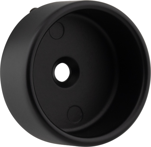 Closet Rod Brackets Matte Black Closed Knock-In Mounting Bracket for 1-5/16'' Round Closet Rods M7345-MB