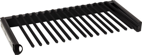 Tie, Belt, & Pant Organizers Matte Black 30'' Wide Pant Rack PPR-3014-MB