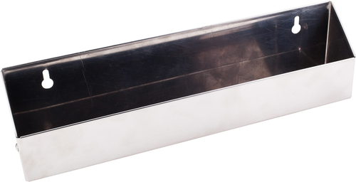Tipout Trays 11-11/16'' Stainless Steel Tip-Out Tray for Sink Front TOSS11-REPL