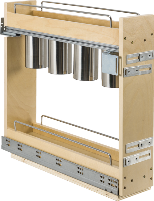 No Wiggle Pullouts 5''''No Wiggle'' Utensil Bin Soft-close Base Cabinet Pullout UBPO-5SC No Wiggle Pullouts 5''''No Wiggle'' Utensil Bin Soft-close Base Cabinet Pullout UBPO-5SC