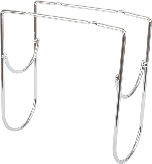11-Min Organizers Polished Chrome Under Cabinet Wine Bottle Rack WBH-PC-R