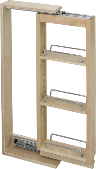 Wall Fillers 3'' Wide 42'' Tall Upper Wall Cabinet Pullout Filler WFPO342