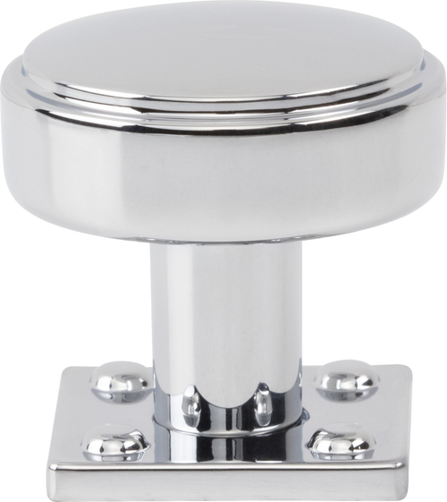 Benning Knob With Backplate 1 1/4'' Polished Chrome A540-CH