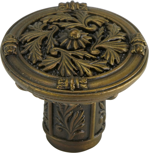 Edgar Berebi Geneve Knob In Vintage Bronze Plate 7179VB