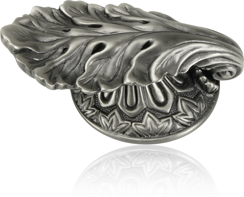 Louis Xv Knob Antique Nickel Finish 8195AN