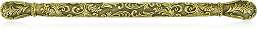 8'' cc Glendale Small Appliance Pull Burnish Brass Finish 8357BB
