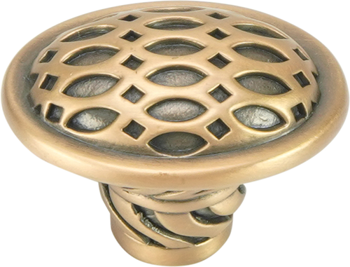 Milan Oval Knob, Museum Gold 8371/1