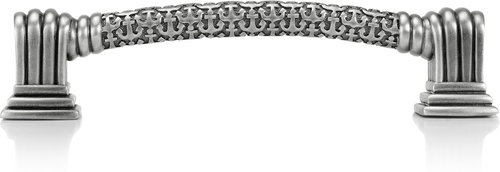 3-1/2'' cc Yacht Club Pull Antique Nickel Finish 8546AN