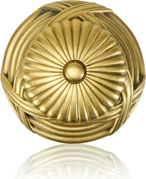 Hyde Park Knob/ Flared Shank, Florentine Gold Finish 8956FG