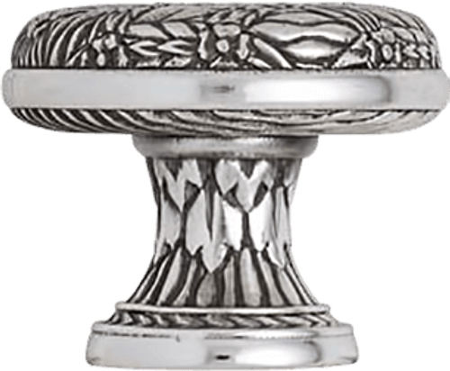 Regina Knob, Burnished Silver 9634/6