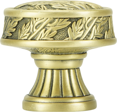 Union Grove Knob, Florentine Gold Plate 9645FG