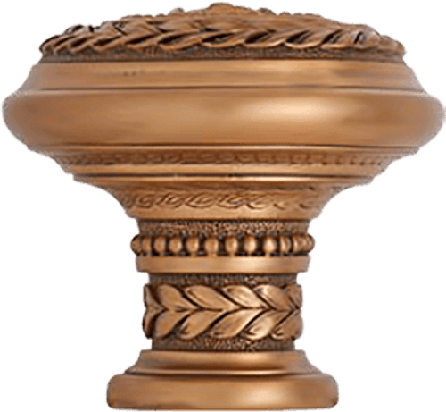 Edgar Berebi Kingston Knob In Museum Gold Plate 9861-1