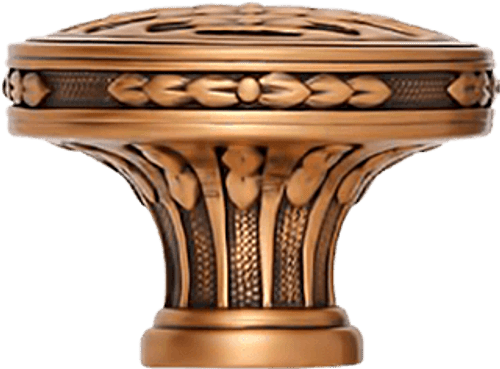 Astoria Knob, Museum Gold Finish 9946-1